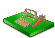 Césped Artificial parques infantiles