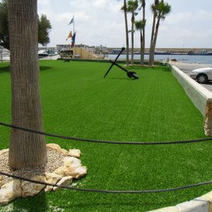 Jardines con Césped Artificial. Césped residencial