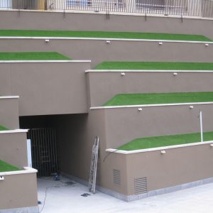 Césped artificial decorativo para jardines residencial 2