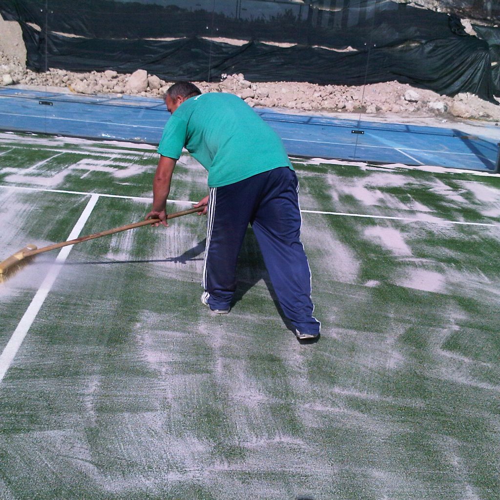 Padel court maintenance