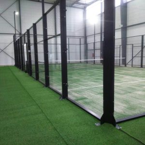 construccion pistas padel savenay