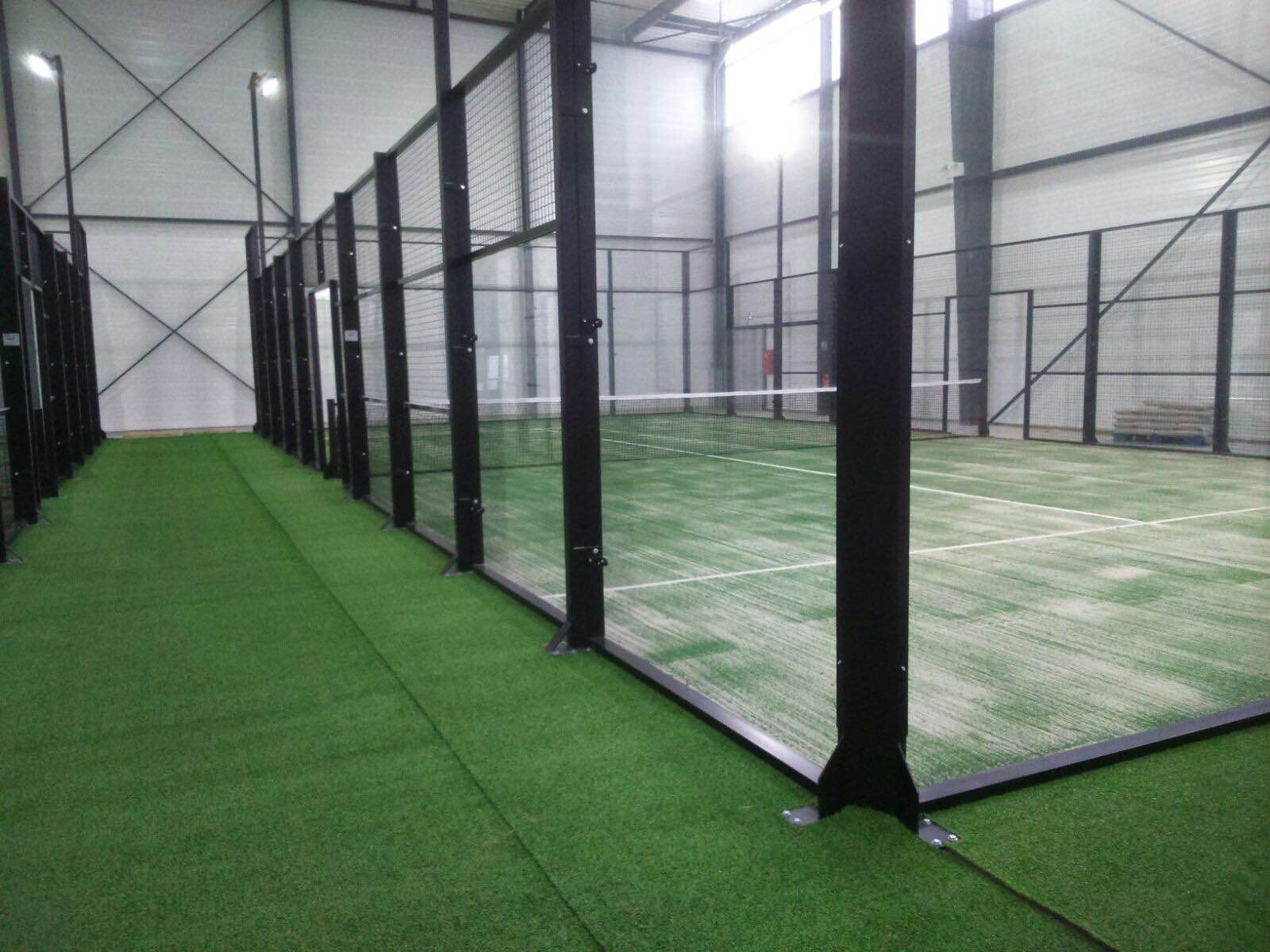 construccion pistas padel savenay