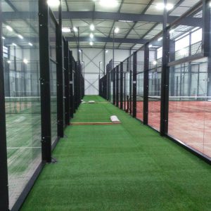 construccion pistas padel savenay