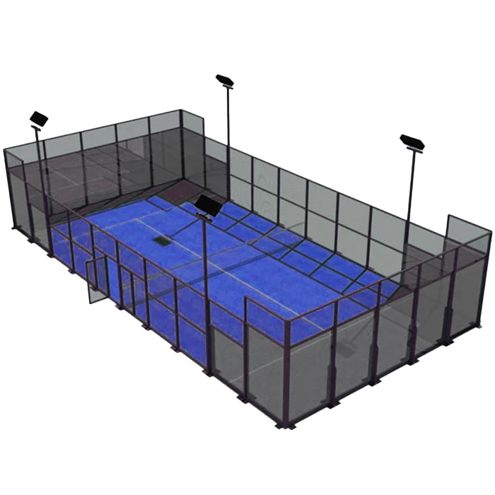 Types of padel courts 