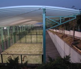Construction of indoor padel courts